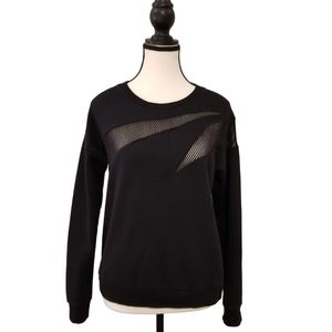 Fabletics Argon Pullover Sweater Top Black